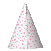 パーソナライズされたハリネズミ誕生日パーティーハット パーティーハット (裏面)