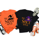 パーソナライズされたハロウィンの友だちに出会う魔女 Tシャツ<br><div class="desc">ハロウィン祝の魔法とウィッパーソナライズされたチのハロウィンの友Tシャツのマッチング。不気味な精神を一緒に見せたい友人や家族のグループに最適なハロウィンカスタムお洒落のシャツは、それぞれの人の名前と一緒に行うことができる魔女のデザインを備えパーソナライズされたている。あなたはハローウィンパーティに参加したり、トリックオアトリートメントに参加したり、単にフェスティバルおもしろいを楽しんだりしているかどうかに関係なく、これらのシャツは必ずあなたのお祝いに魅惑のtouchを追加する。私たちカスタムのハロウィンシャツは心地よいとスタイルの両方のために設計されており、ハロウィーンの活動に理想的である。マッチおもしろいの衣装はグループに統一感とおもしろいを与え、どこへでも目立つようにする。グループ内の全員に合わせて様々なサイズで利用可能な、これらのシャツはあなたのハロウィーンのワードローブに完璧な追加を作成し、思い出に残る瞬間やフォトオペレーションを作成する。素材で作高品質り上げパーソナライズされたた私たちの魔女ハロウィーンシャツは耐久性と快適で、年々の擦り切れた使用を保証する。あなたははハロウィンカスタムのファミリーシャツや幽霊のファミリーシャツを探しているカスタムが、私たちのデザインは汎用性と魅力を提供している。あなたのスタイルを展示し、あなたのお祝いをさらに特別にするハロウィンユニークのシャツと合わせて不気味なシーズンを受け入れる。</div>