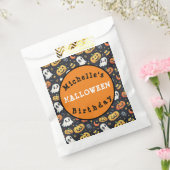 パーソナライズされたハロウィンカボチャ&幽霊優先バッグ フェイバーバッグ (封をした状態)