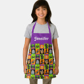 パーソナライズされたハロウィン子供へエプロン エプロン (インサイチュ)