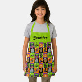 パーソナライズされたハロウィン子供へエプロン エプロン (インサイチュ)