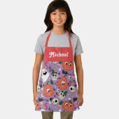パーソナライズされたハロウィン子供へエプロン エプロン (インサイチュ)