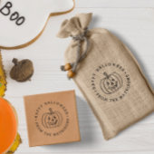 パーソナライズされたハロウィーンのカボチャのちょうちんハッピーハローウィン セルフインキングスタンプ