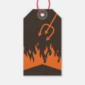 パーソナライズされたハロウィーンパーティーの好意と贈り物 |タグ ギフトタグ (裏面)