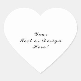 パーソナライズされたハートステッカーのテキストまたはデザインの追加 ハートシール