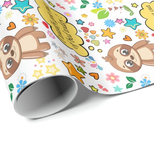 パーソナライズされたハートフローラスロスシャワーパーティー ラッピングペーパー (ロールコーナー)