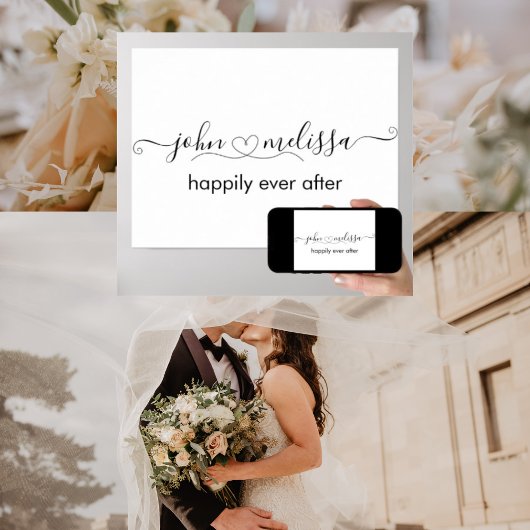 パーソナライズされたハートポスター付き名前 ポスター