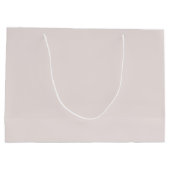 パーソナライズされたハート抱き枕 ラージペーパーバッグ (裏面)