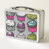 パーソナライズされたバイカーマッドネス メタルランチボックス (裏面)