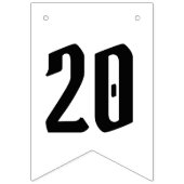 パーソナライズされたバイクもしくは自転車に乗る人結婚カップル バンティングフラッグ (第2の旗)