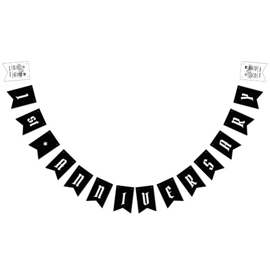 パーソナライズされたバイクもしくは自転車に乗る人結婚カップル バンティングフラッグ (全)