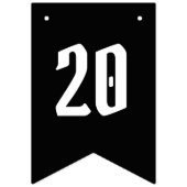 パーソナライズされたバイクもしくは自転車に乗る人結婚カップル バンティングフラッグ (第2の旗)