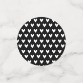 パーソナライズされたバイクもしくは自転車に乗る人自動二結婚輪車台 コンフェッティ (スモール正面)