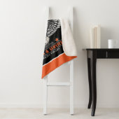 パーソナライズされたバイクもしくは自転車に乗る人飛んでいるスカルショップ  シェルパブランケット (インサイチュ)