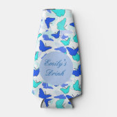 パーソナライズされたバタフライ缶またはボトルクール ボトルクーラー (正面)