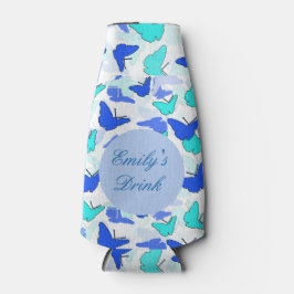 パーソナライズされたバタフライ缶またはボトルクール ボトルクーラー