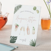 パーソナライズされたバチェロレッテ二日駅 台座サイン (インサイチュ)