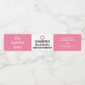 パーソナライズされたバチェロレッテ復旧 ペットボトルラベル (シングルラベル)