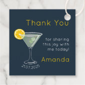 パーソナライズされたバチェロレッテ フェイバータグ (裏面)