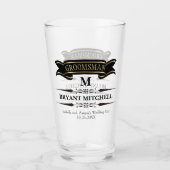 パーソナライズされたバチュラーパーティ タンブラーグラス (正面)