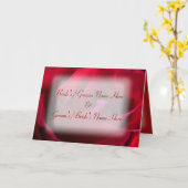 パーソナライズされたバラグリーティングカー結婚ドのカード カード (黄色い花)