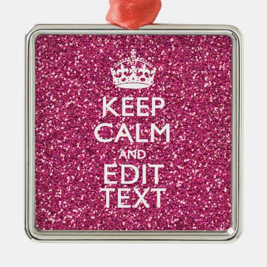 パーソナライズされたバラ保カムデコール メタルオーナメント (正面)