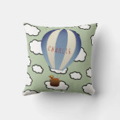 パーソナライズされたバルーン装飾用クッション クッション (裏面)