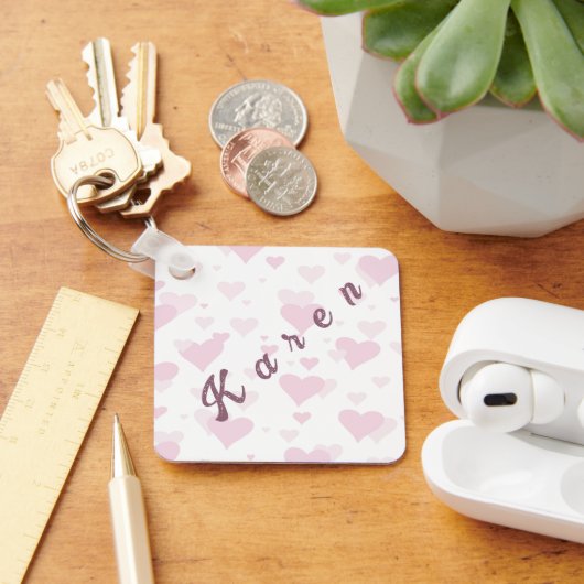 パーソナライズされたバレンタインキーチェーンバレンタインデー キーホルダー (デスク)