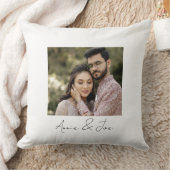 パーソナライズされたバレンタインデーの写真ギフト クッション (ブランケット)