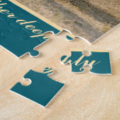 パーソナライズされたパズル – 名前，写真+聖書の詩 ジグソーパズル (側面)