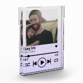 パーソナライズされたパパの再生リスト フォトブロック (左)