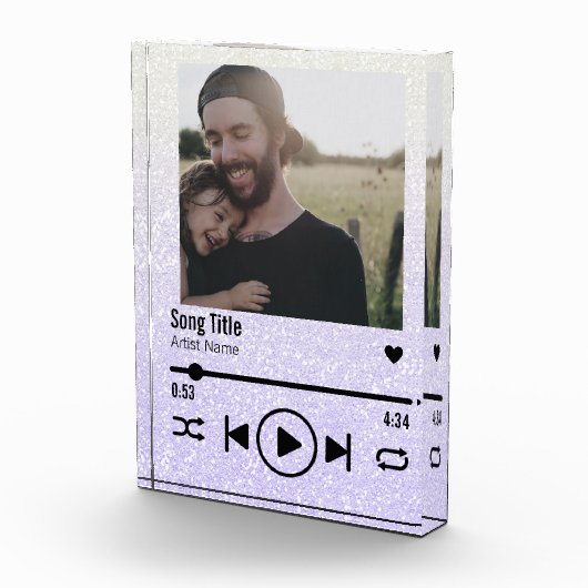 パーソナライズされたパパの再生リスト フォトブロック (右)