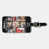 パーソナライズされたパパフォトゴルフ ラゲッジタグ (正面横)