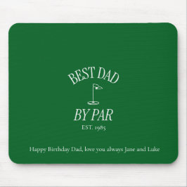 パーソナライズされたパパ用マウスパッド マウスパッド