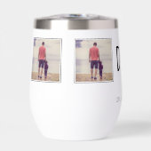 パーソナライズされたパパ4写真最高のパパエバモダンー (正面)