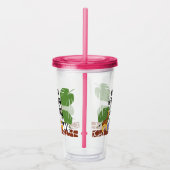 パーソナライズされたパーティーアニマルサファリギベウェイ アクリルタンブラー (右)