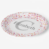 パーソナライズされたパーティー紙プレート ペーパープレート (アングル)