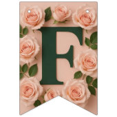 パーソナライズされたパーティー バンティング バナー キット（ひも付き） (第3の旗)