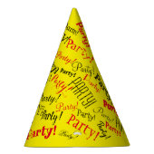 パーソナライズされたパーティー パーティーハット (右)
