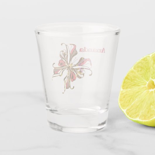 パーソナライズされたパーティー, ブライズメイドパーティー, ガールフレンド ショットグラス (裏面)