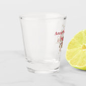 パーソナライズされたパーティー, ブライズメイドパーティー, ガールフレンド ショットグラス (左)