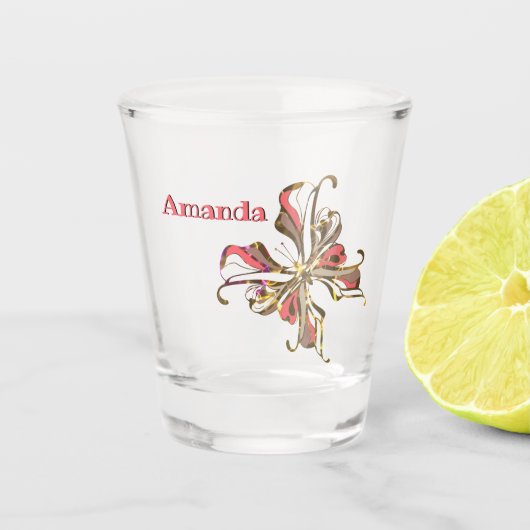 パーソナライズされたパーティー, ブライズメイドパーティー, ガールフレンド ショットグラス (正面)