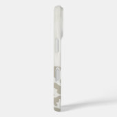 パーソナライズされたヒョウ印刷名前をカスタムすると年 Case-Mate iPhoneケース (裏面 / 右)