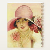 パーソナライズされたビクトリアンスタイルプランナー プランナー手帳 (裏面)