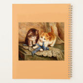 パーソナライズされたビクトリアンスタイルプランナー プランナー手帳 (裏面)