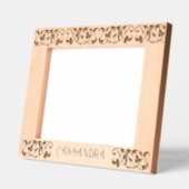 パーソナライズされたビクトリアン株 レーザー彫刻フレーム (左)