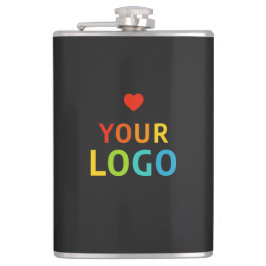 パーソナライズされたビジネスロゴ付きのFlask フラスク