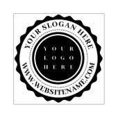 パーソナライズされたビジネス ロゴ ステーショナリー ラバースタンプ (インプリント)
