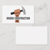 パーソナライズされたビルダ/建築 名刺 (正面/裏面)