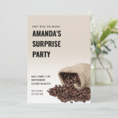 パーソナライズされたビンゴ!サプライズパーティー 招待状 (スタンド正面)